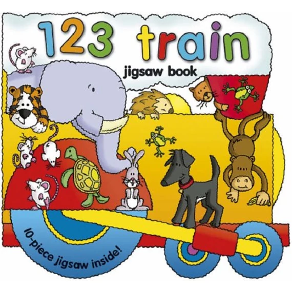 123 Train (Panoramic Jigsaw Books)