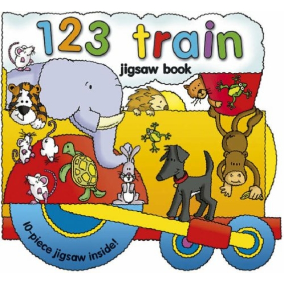 123 Train (Panoramic Jigsaw Books)