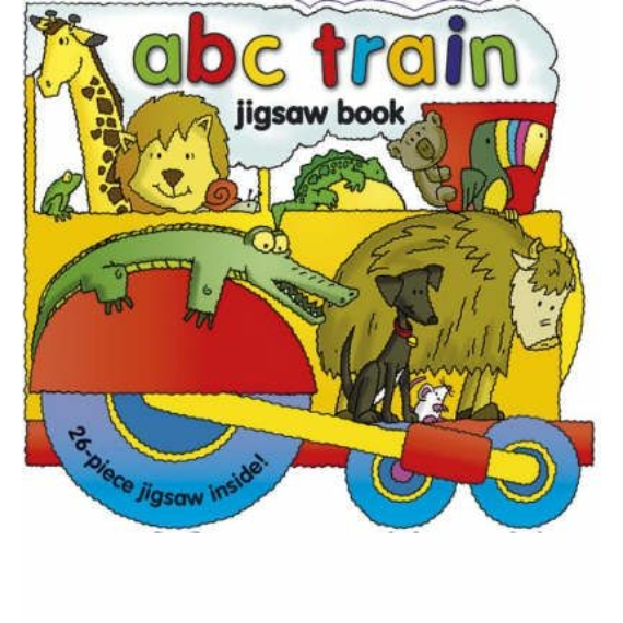 ABC Train Jigsaw book