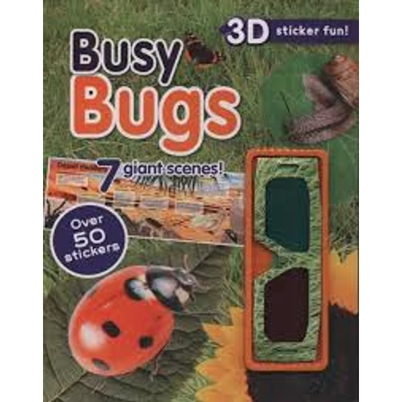 Busy Bugs 3d Sticker Scene