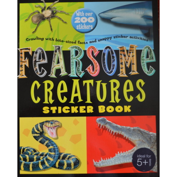 Fearsome Creatures Sticker Book