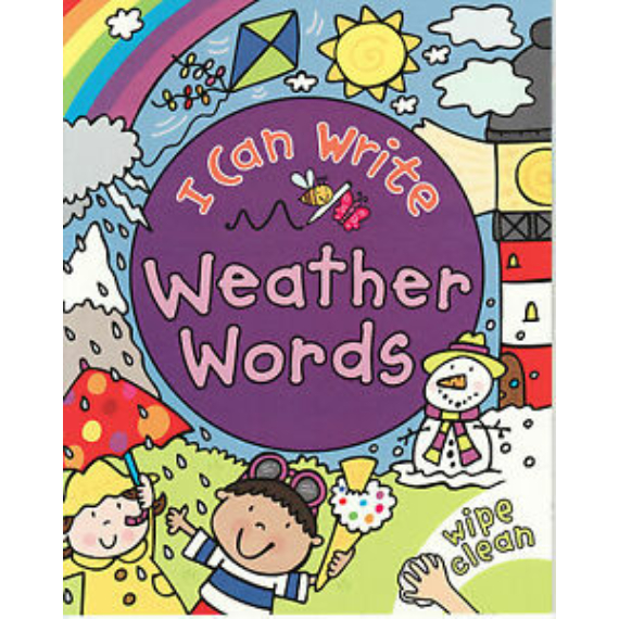 I Can Write - Weather Words
