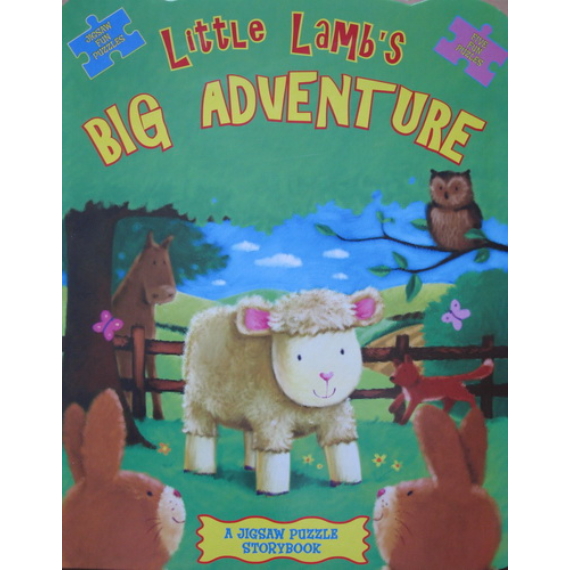 Little Lamb's Big Adventure (Jigsaw Books) Kirakós oldalakkal