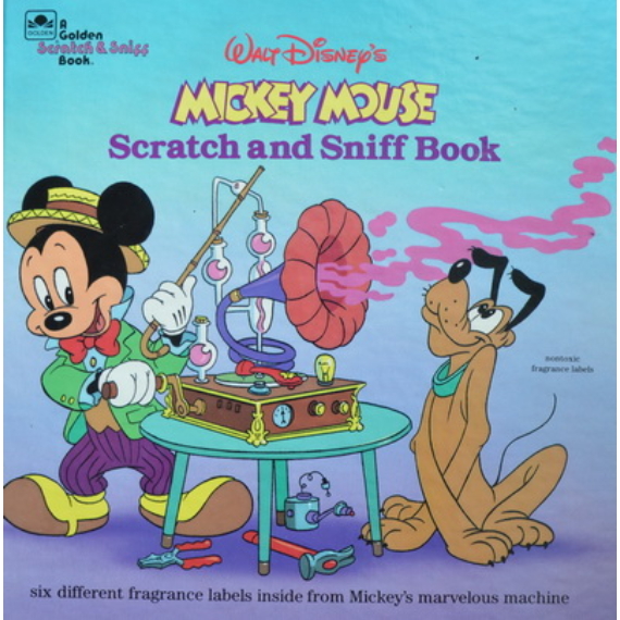 Mickey Mouse Scratch and Sniff Book