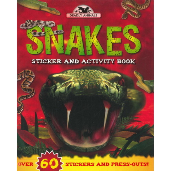 Snakes sticker and activity book