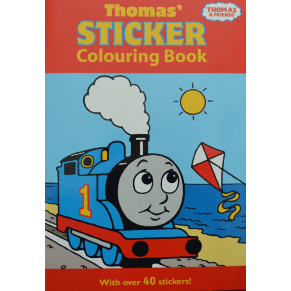 Thomas Sticker Colouring Book