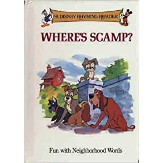 Where's Scamp? (A Disney Rhyming Reader)