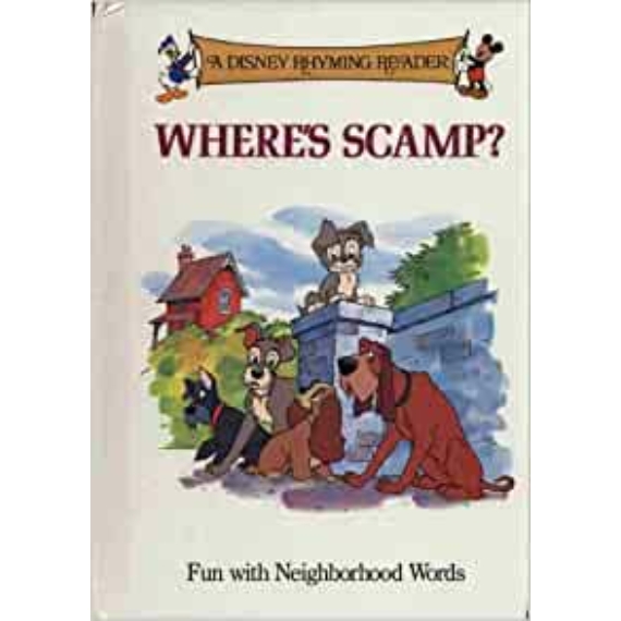 Where's Scamp? (A Disney Rhyming Reader)